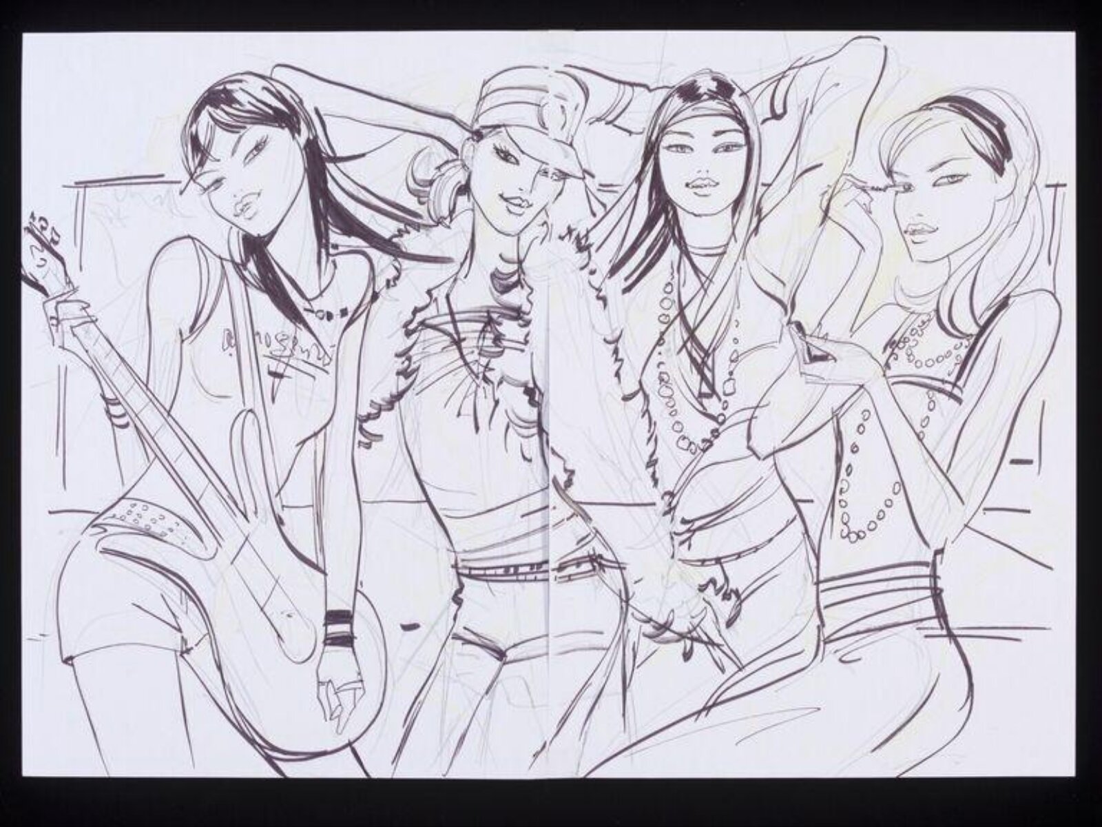 Drawing, Jason Brooks, late 20th-early 21st century