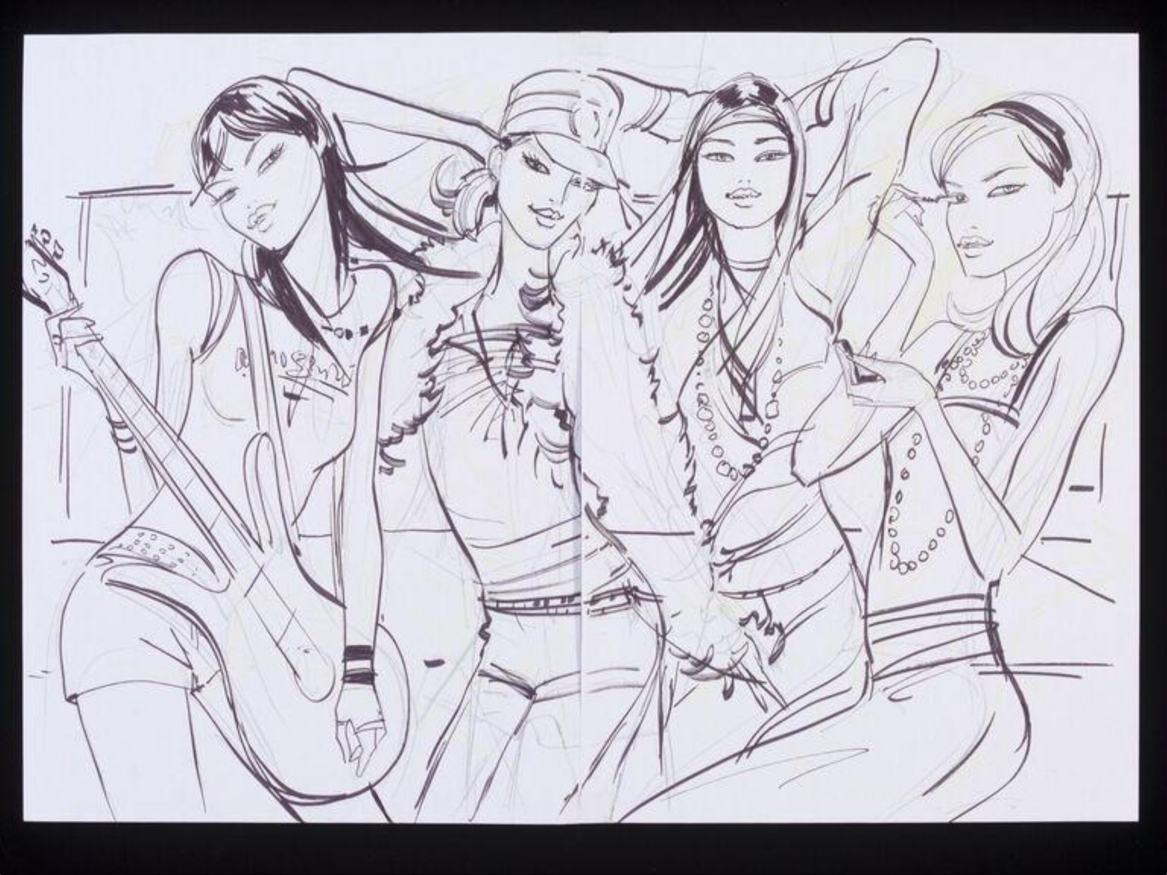 Drawing, Jason Brooks, late 20th-early 21st century