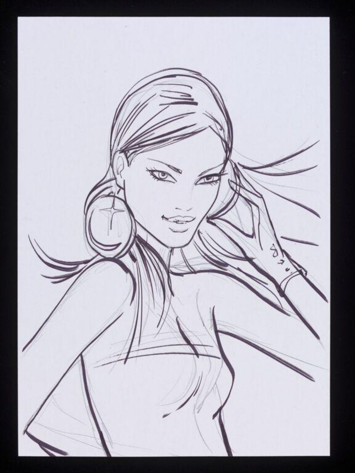 Drawing, Jason Brooks, late 20th-early 21st century