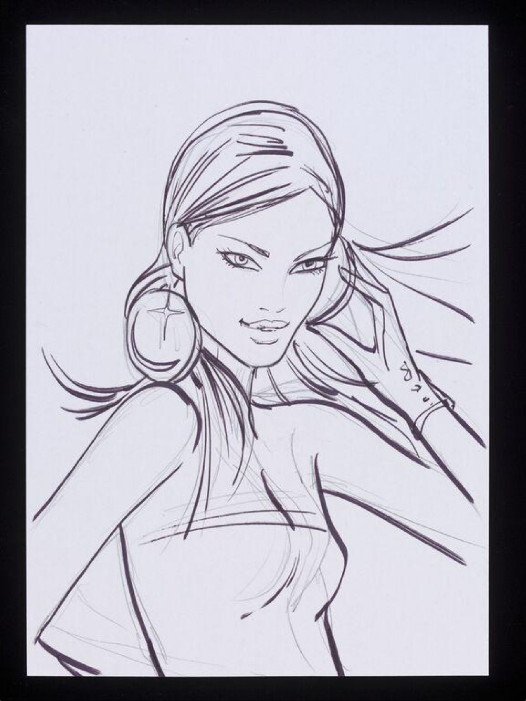 Drawing, Jason Brooks, late 20th-early 21st century