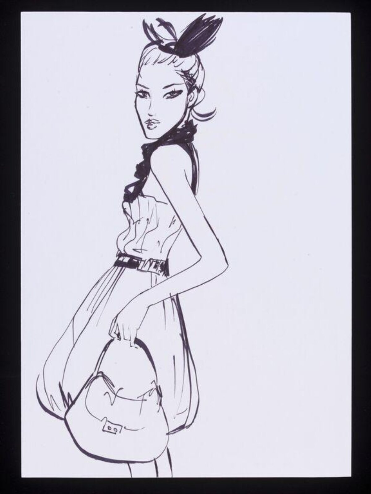 Drawing, Jason Brooks, late 20th-early 21st century