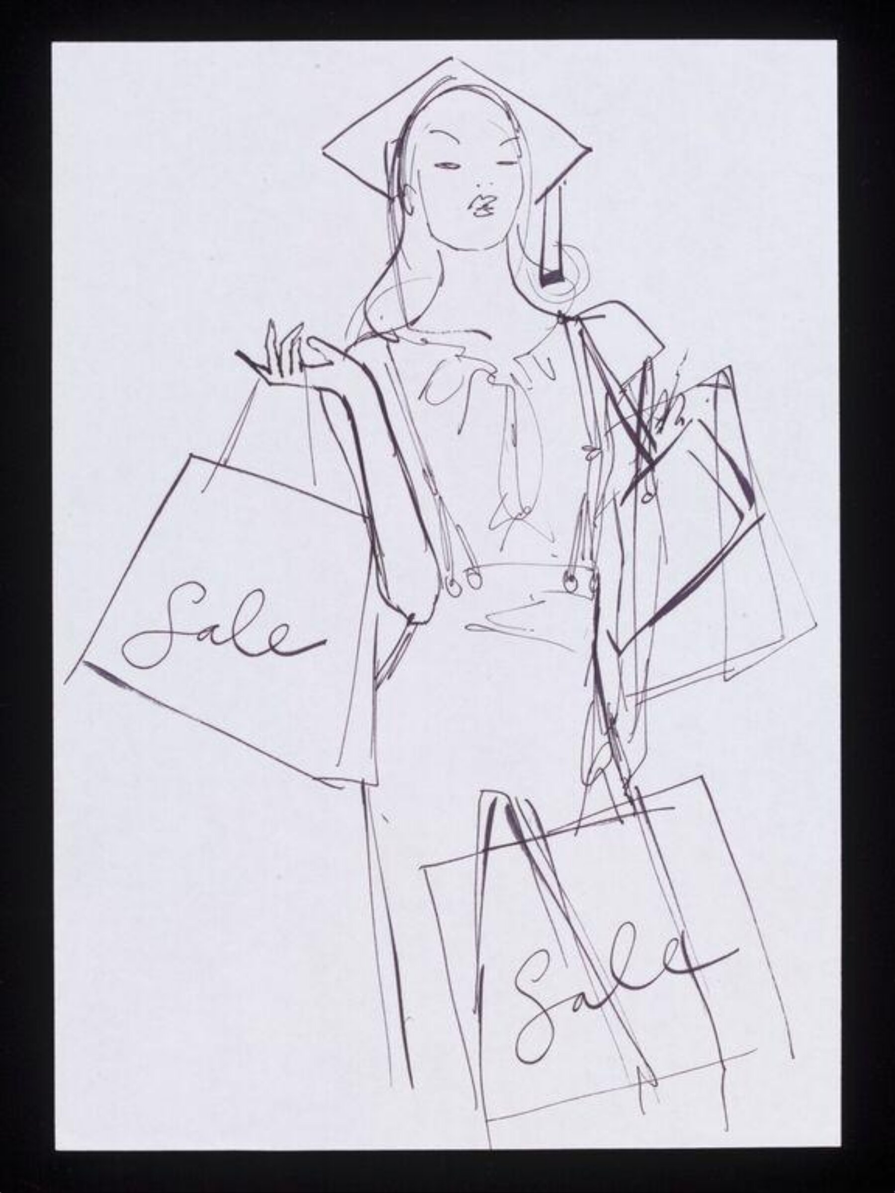 Drawing, Jason Brooks, late 20th-early 21st century