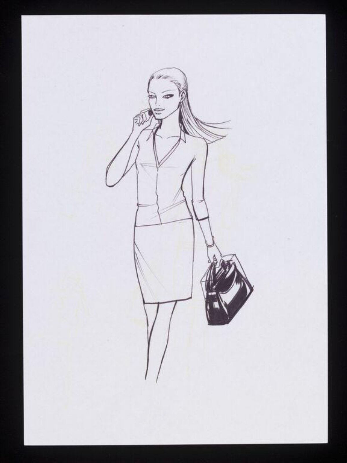 Drawing, Jason Brooks, late 20th-early 21st century