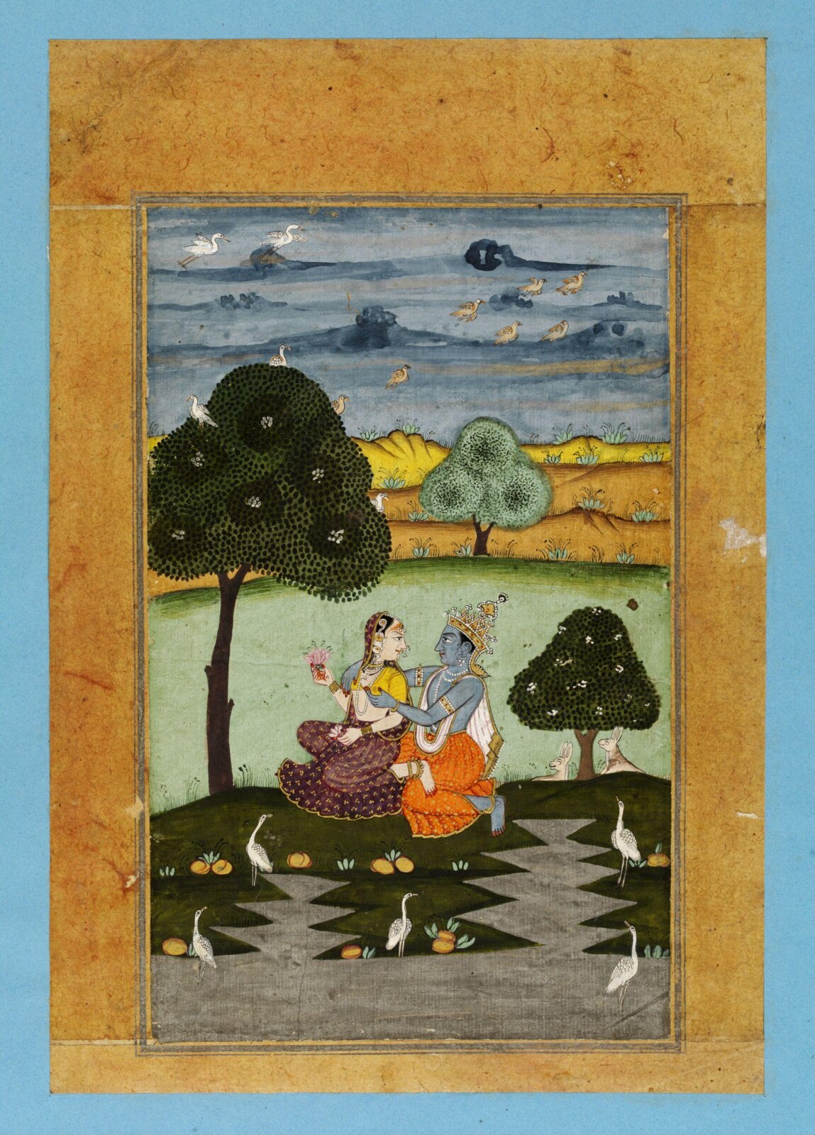 Radha and Krishna, early 19th century