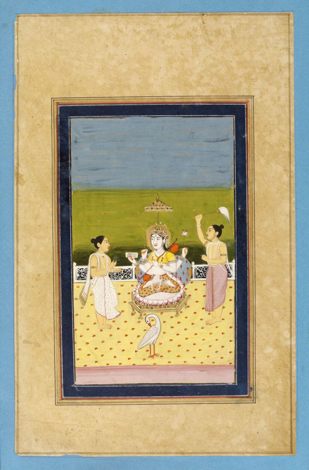 Saraswati, mid 19th century
