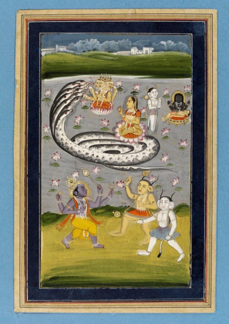 Krishna and Kaliya top image