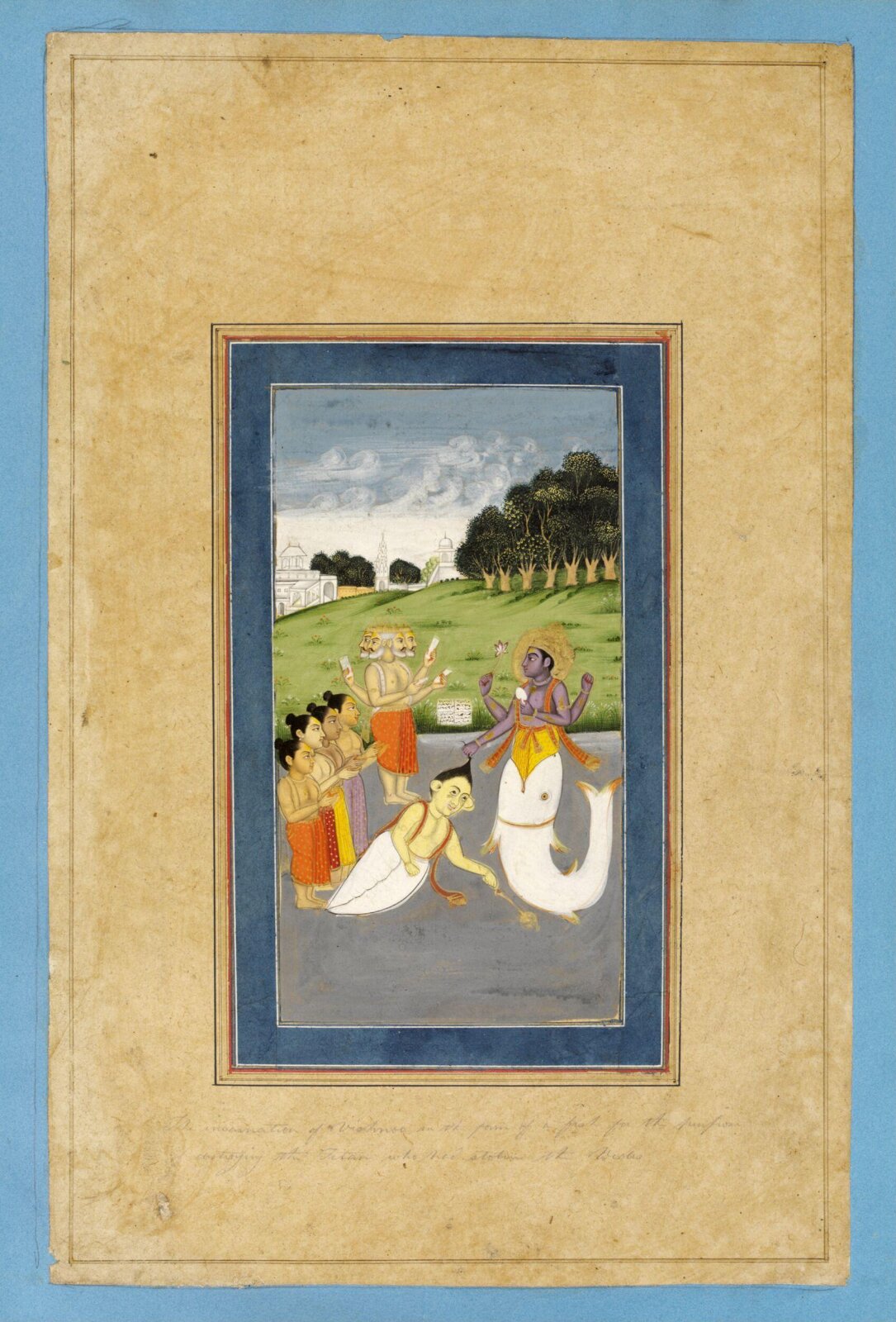 Matsya, mid 19th century