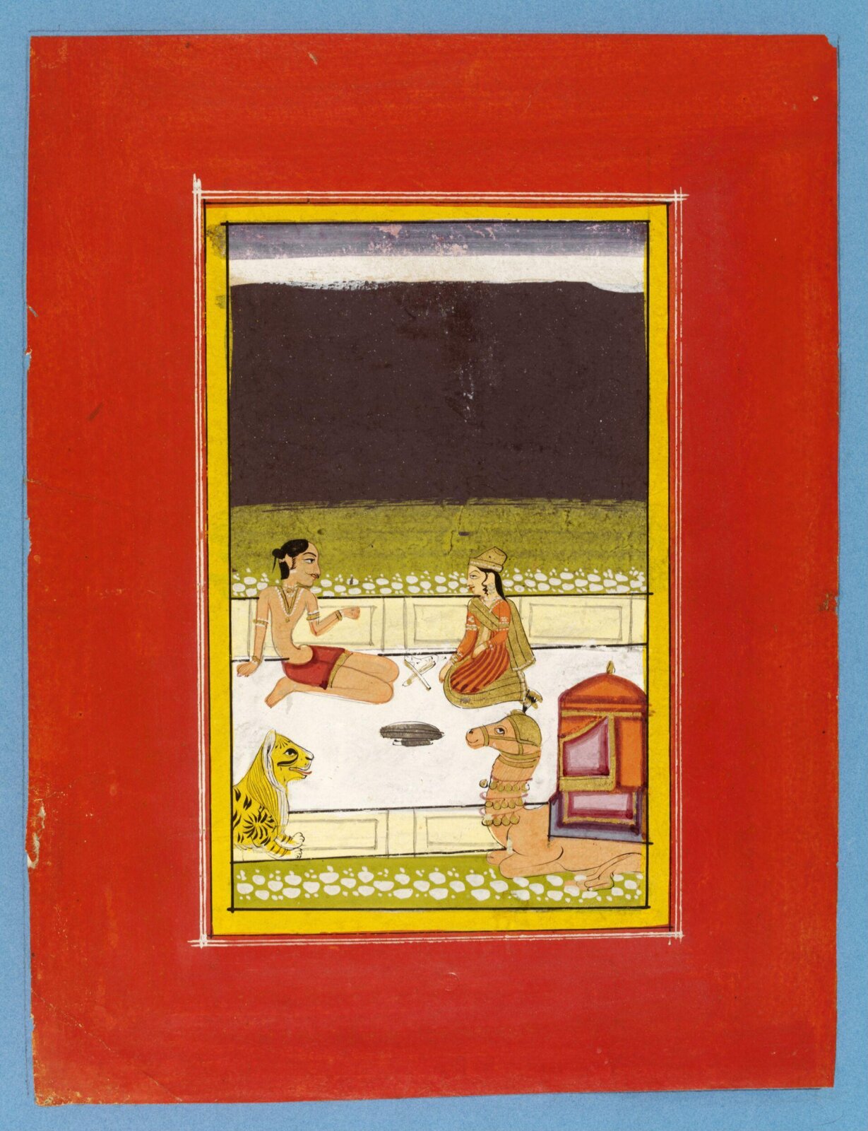 Laila and Majnun, mid 19th century