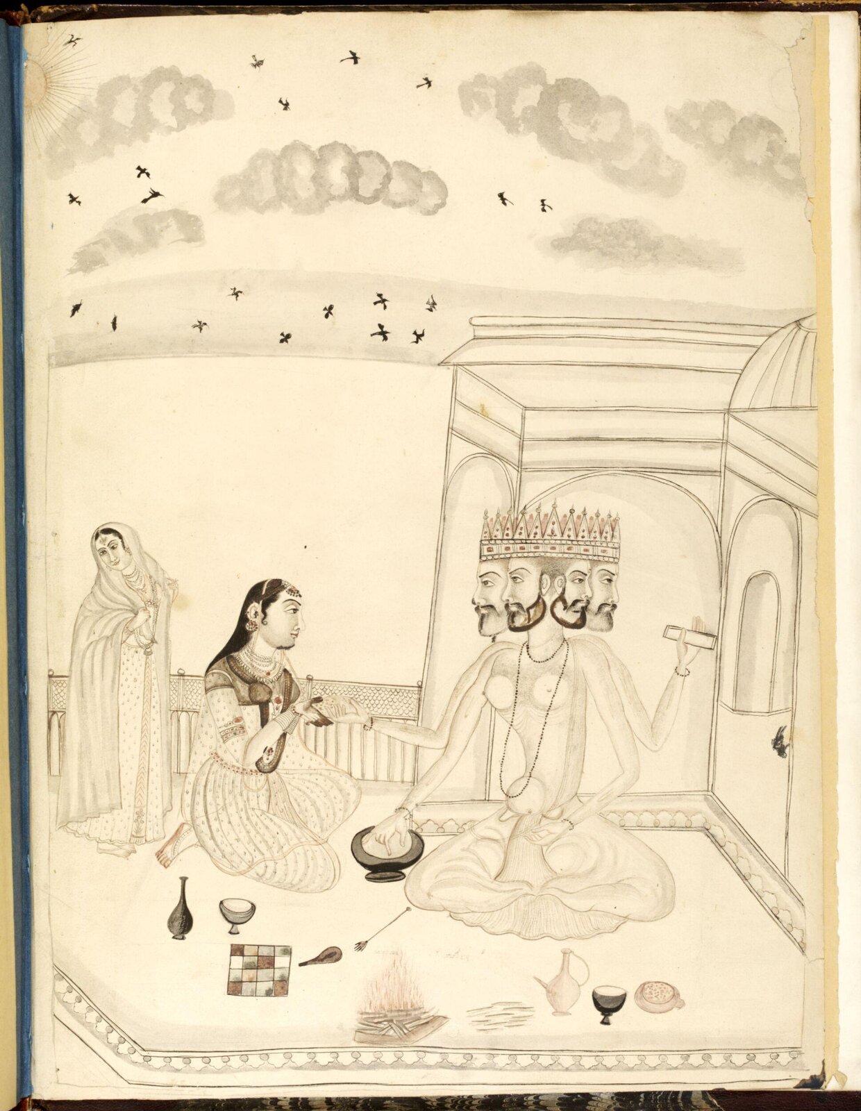 Khambavati Ragini, ca. 1760