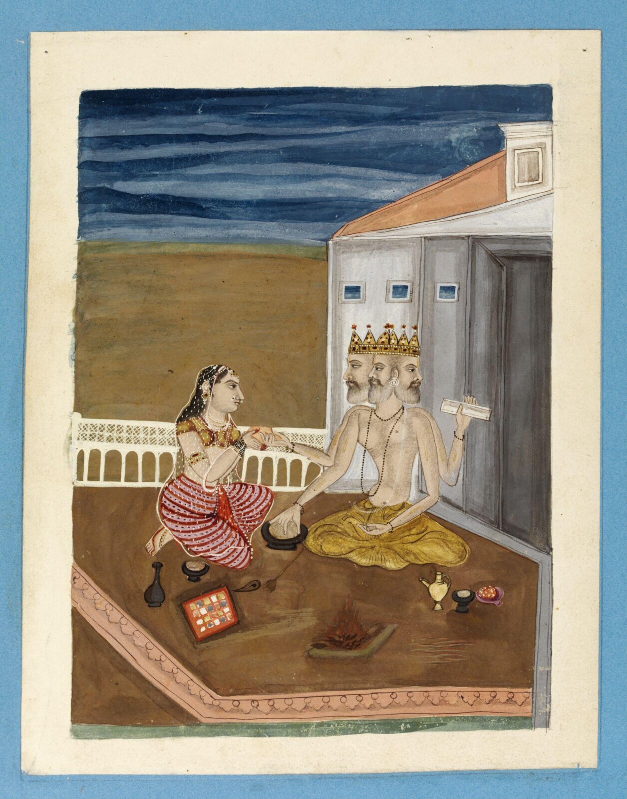 Khambavati Ragini, ca. 1760