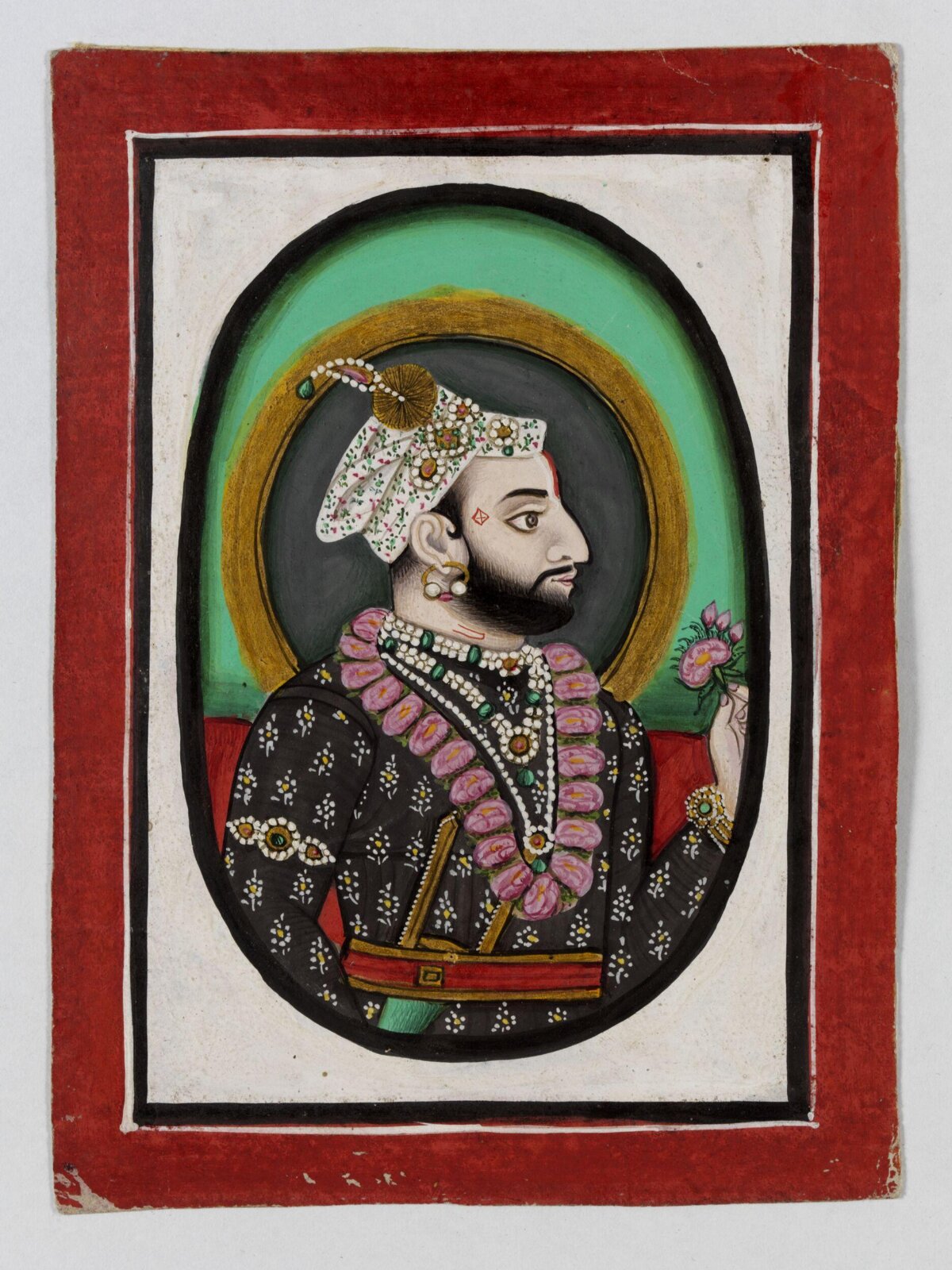 Rao Raja Aniruddha Singh, late 19th century