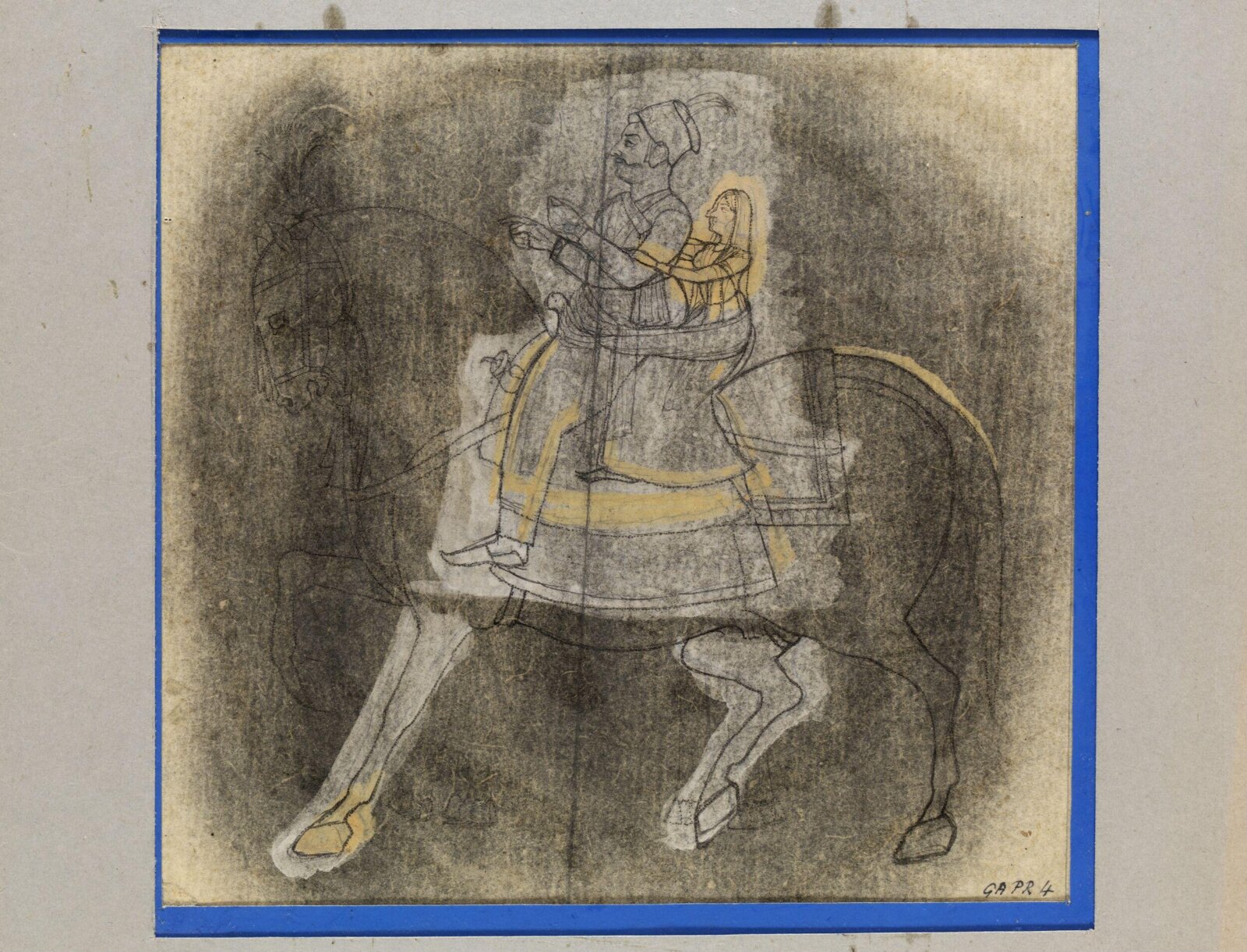 Cartoon (working drawing), ca. 1830