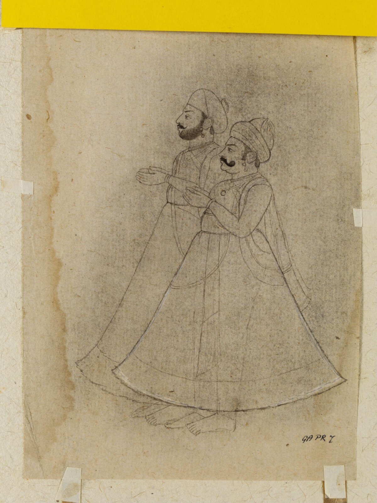Cartoon (working drawing), ca. 1820
