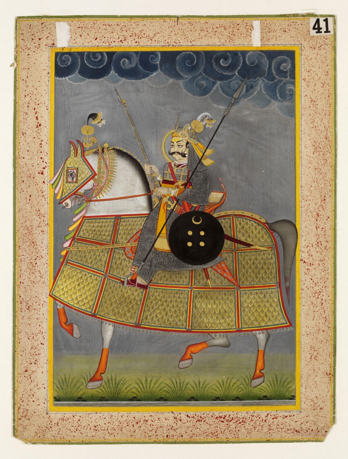 Thakur Kulla Raj Malot, Nandalal, ca. 1890