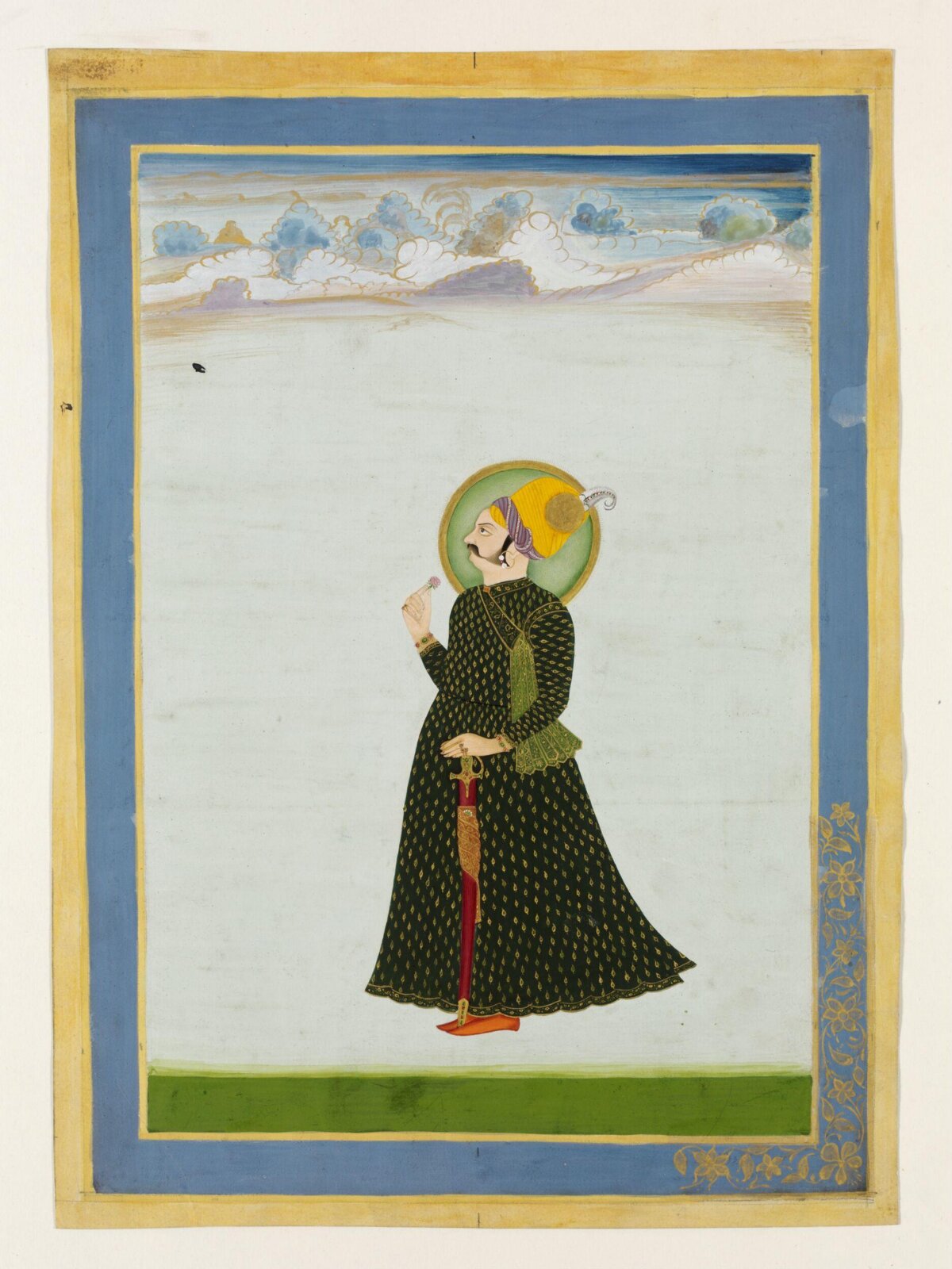 Maharaja Bijai Singh, ca. 1890