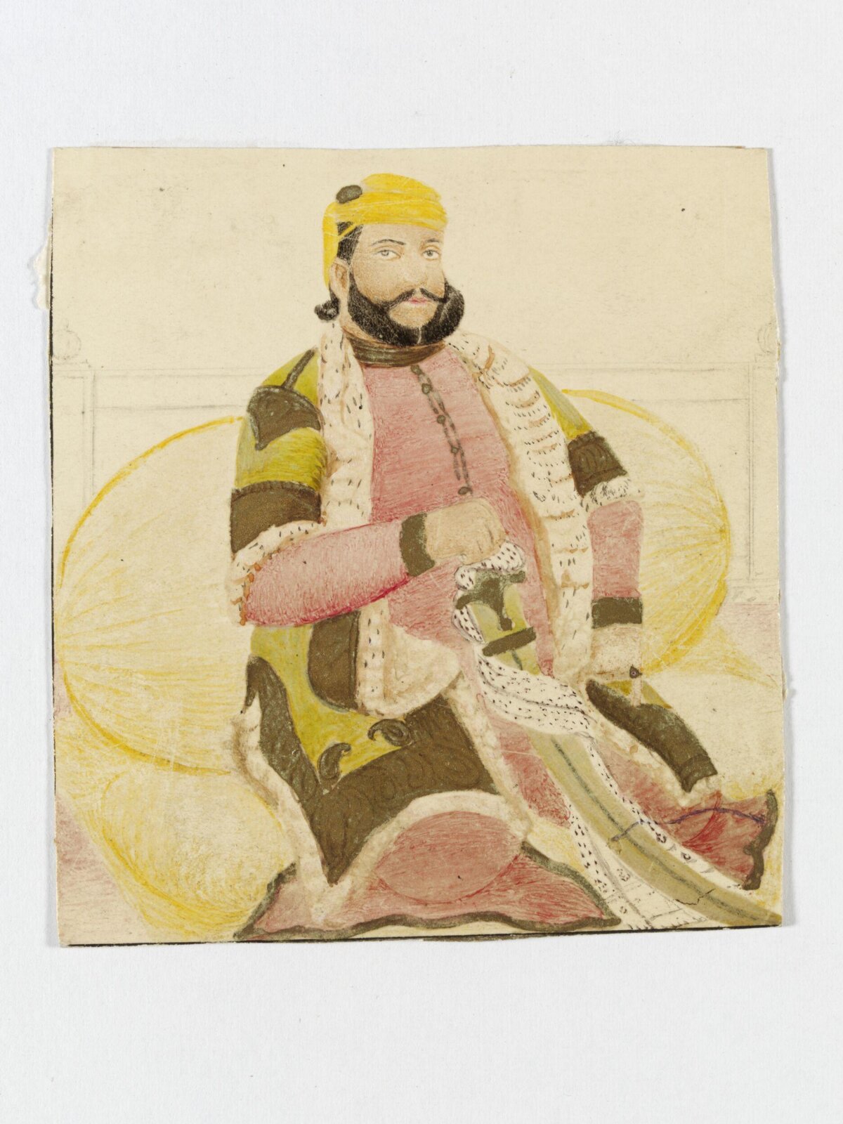 Raja Prithi Singh, ca. 1890