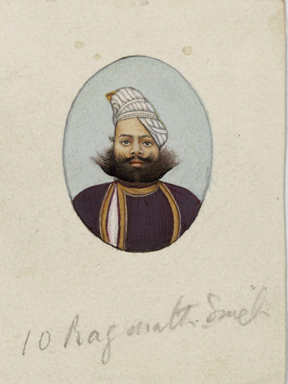 Maharawat Raghunath Singh, ca. 1890