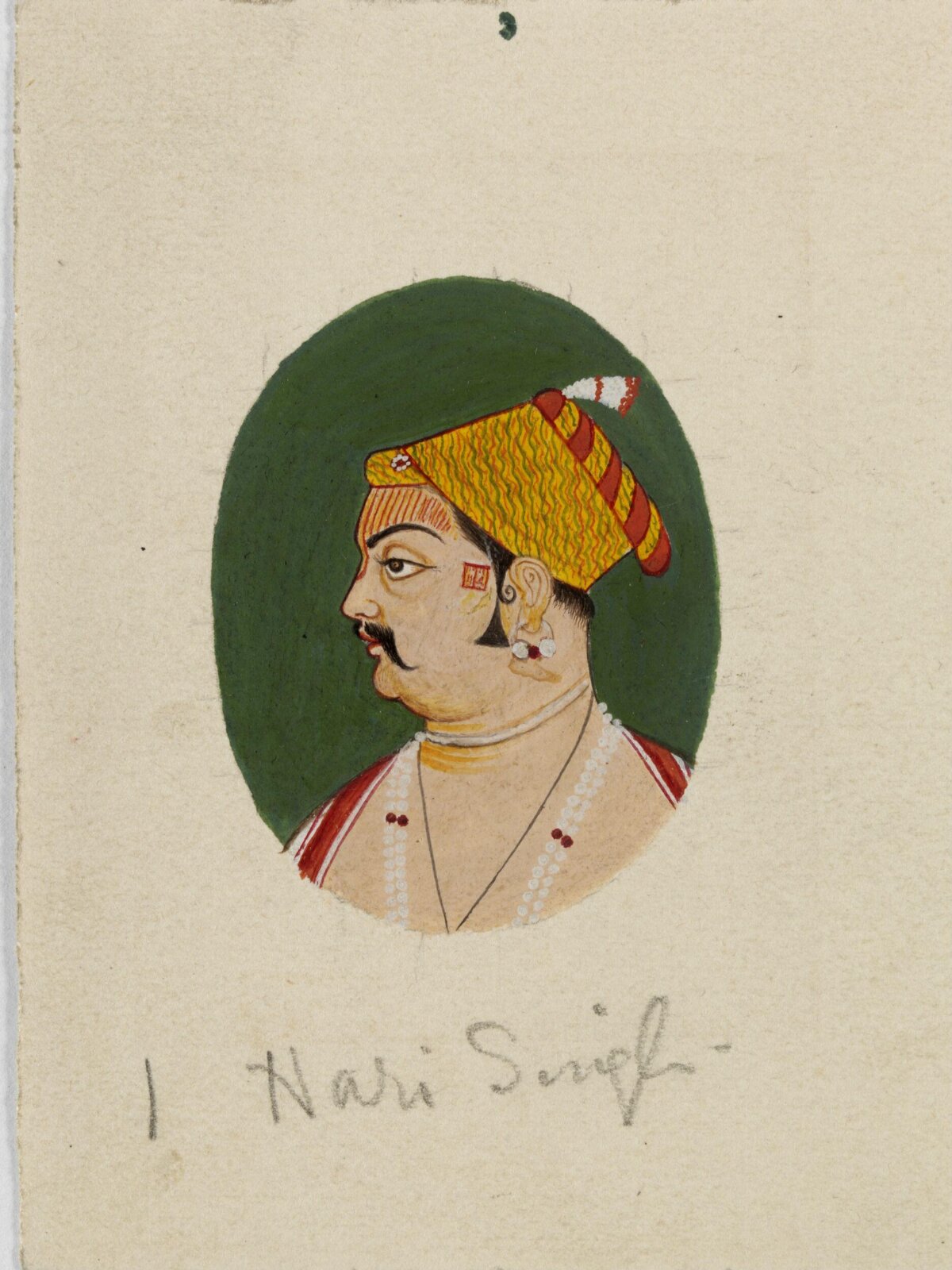 Maharawat Hari Singh, ca. 1890