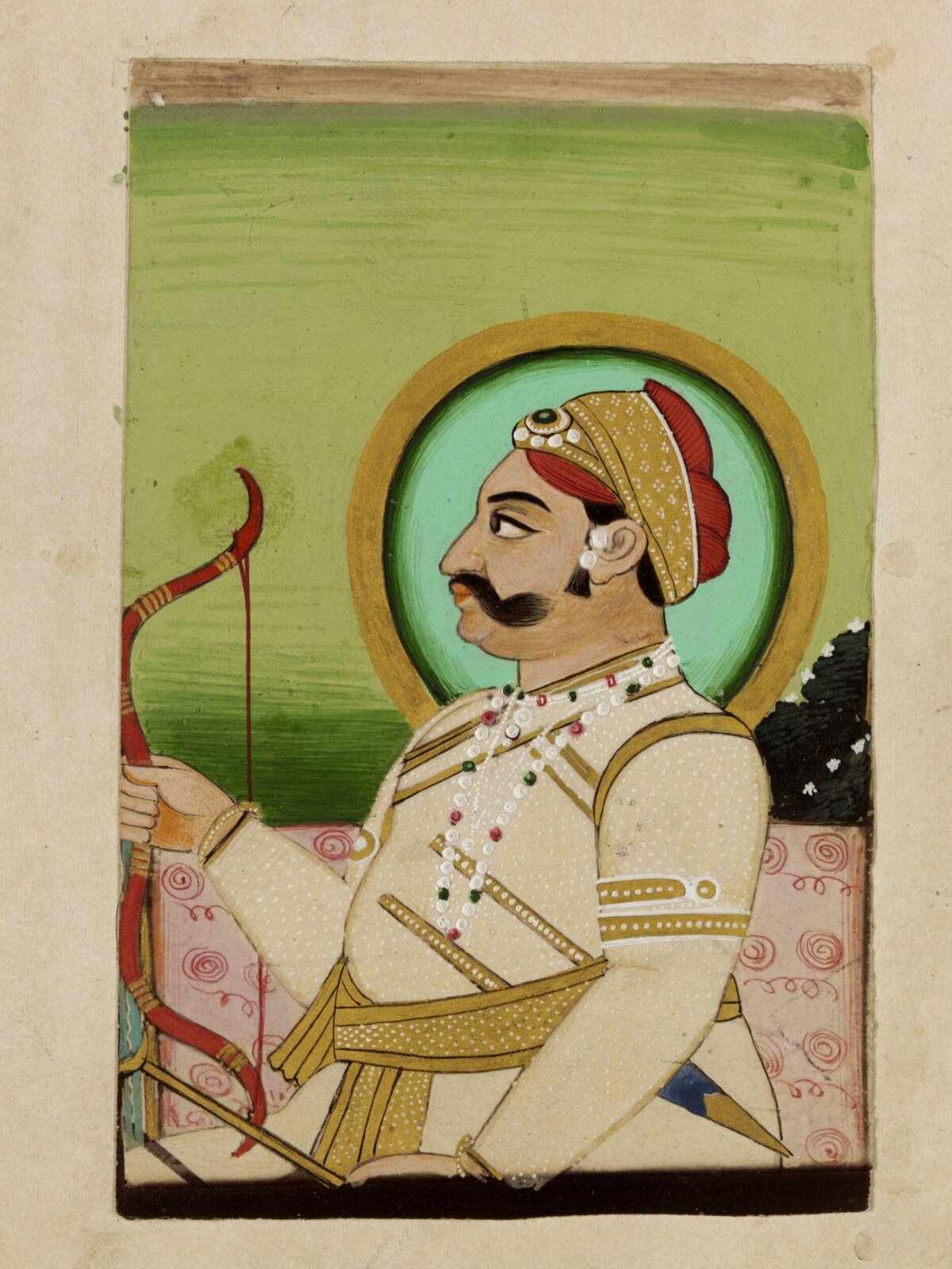 Maharao Akheraj, ca. 1890