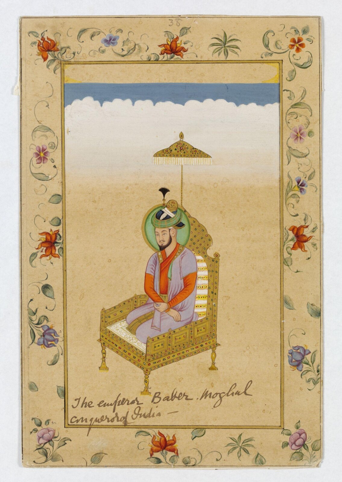Emperor Babur, ca. 1890
