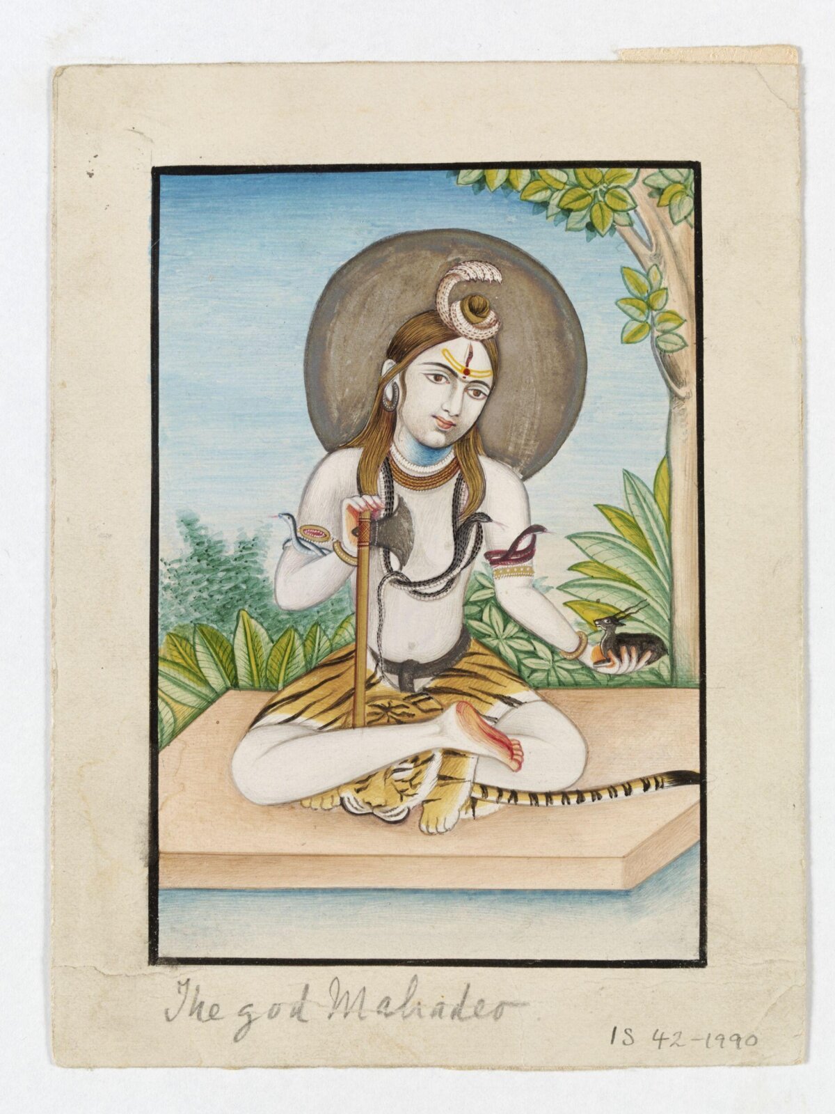 Mahadeva, ca. 1890