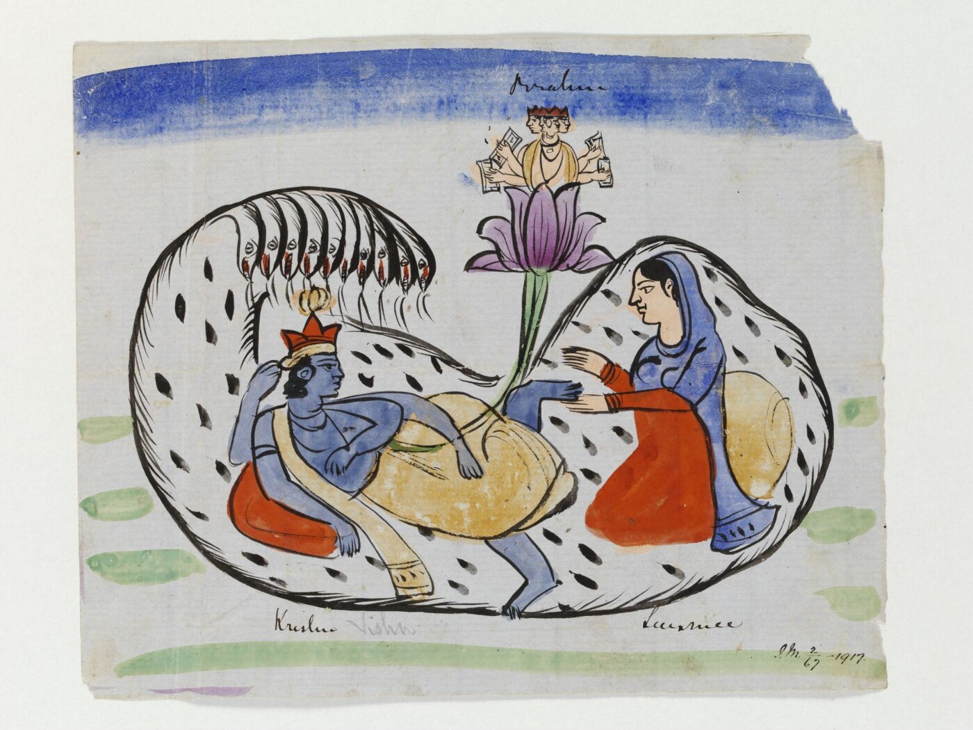Unknown, Vishnu and Lakshmi
