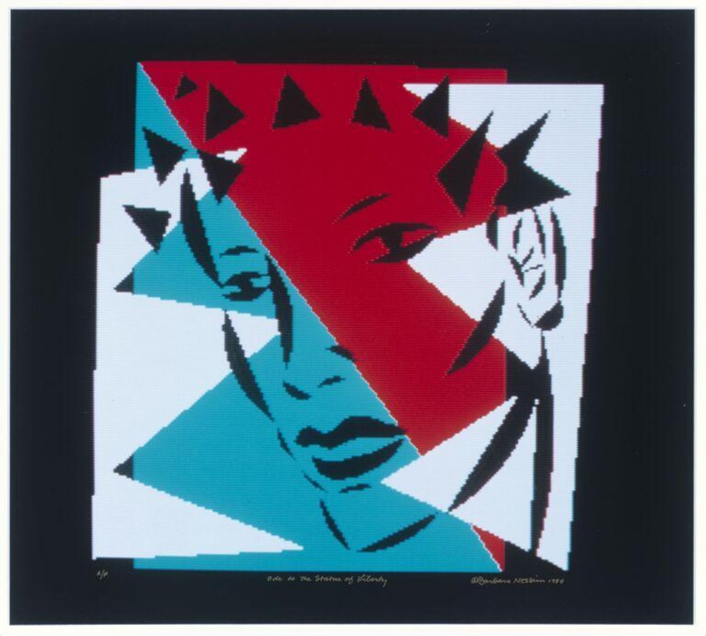 Barbara Nessim, Ode to the Statue of Liberty 2