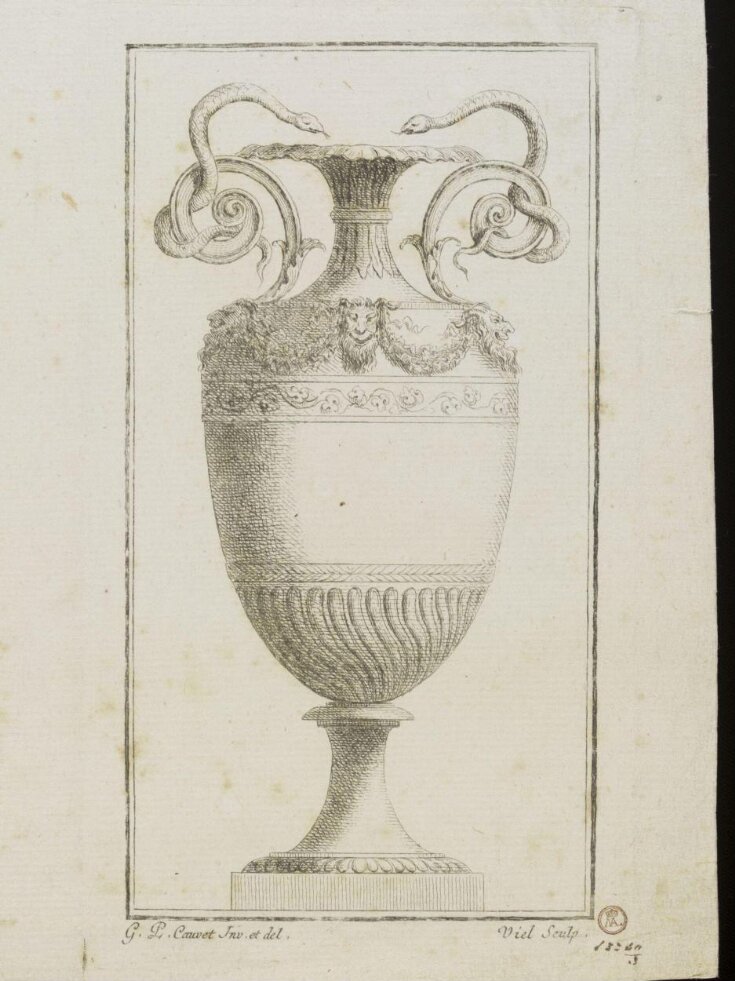 Recueil d'Ornemens à l'Usage des Jeunes Artistes qui se Destinent à la