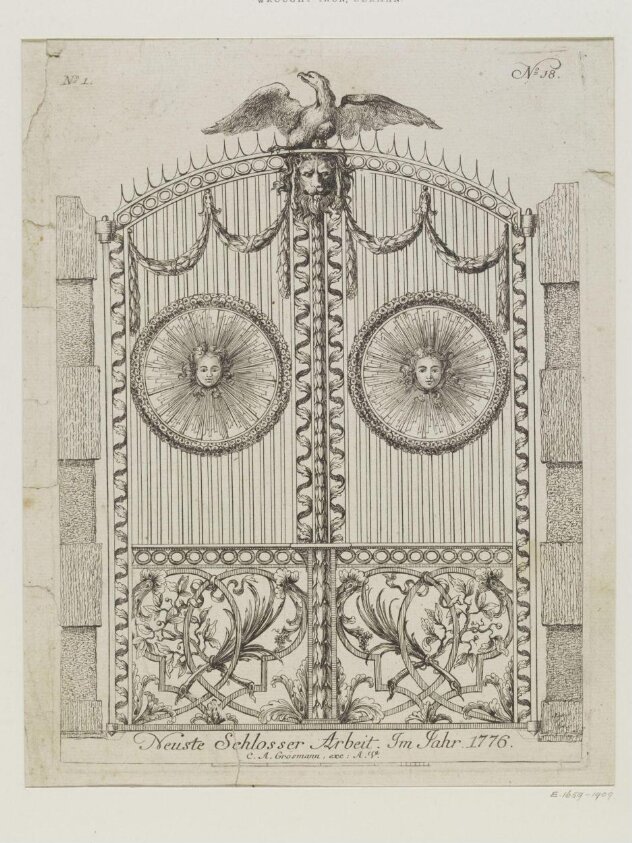 Neuste Schlosser Arbeit (1776) by Rudolf Grossmann