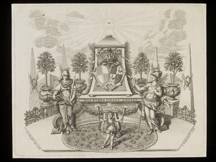 Engraving Johann Justin Preissler V&A Explore The Collections