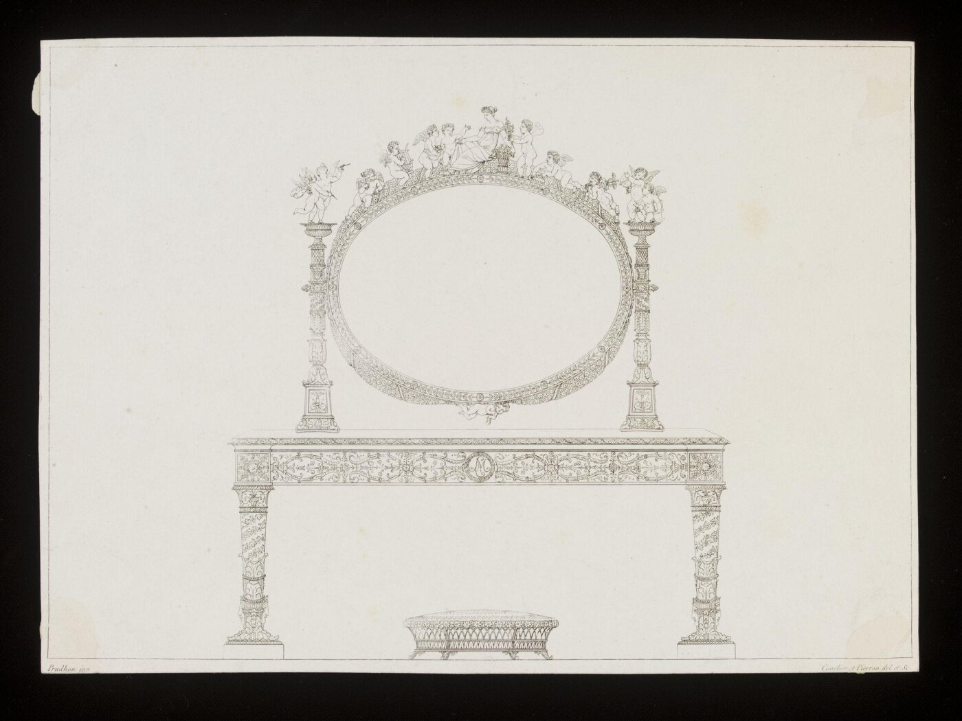 Pierre-Paul Prud'hon, Description de la Toilette présentée à sa Majesté l'Impératrice-Reine, et du berceau offert à S.M. le Roi de Rome