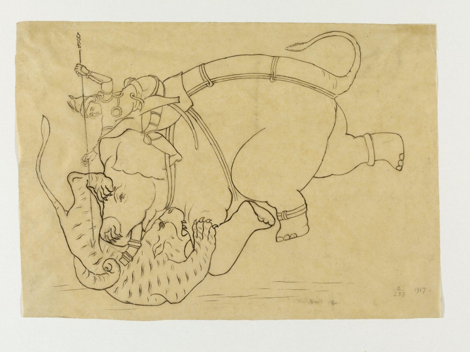 Drawing, late 19th century