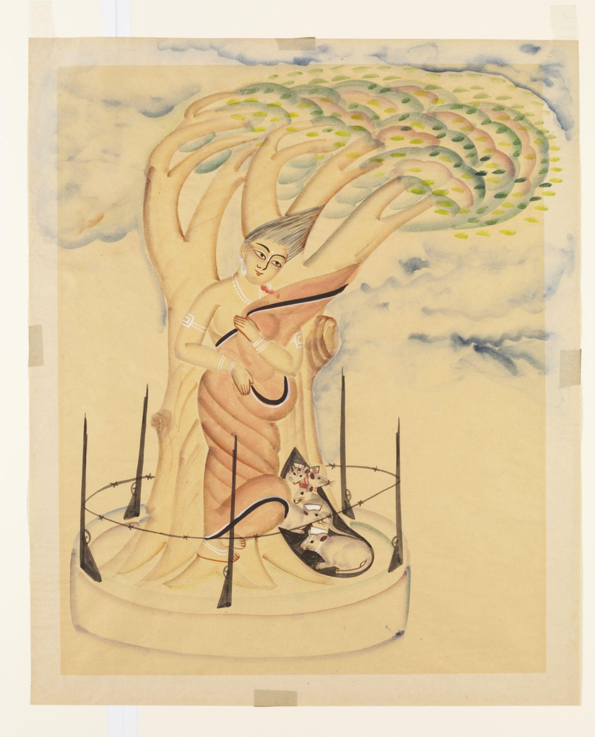 Bharat Mata, Kalam Patua, 2007