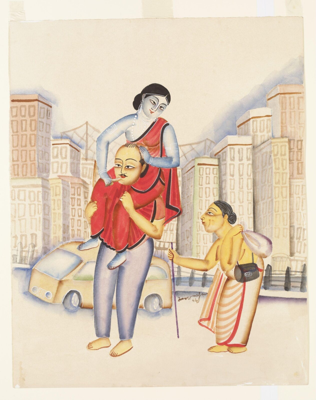 Revisiting Kaliyug, Kalam Patua, 2004