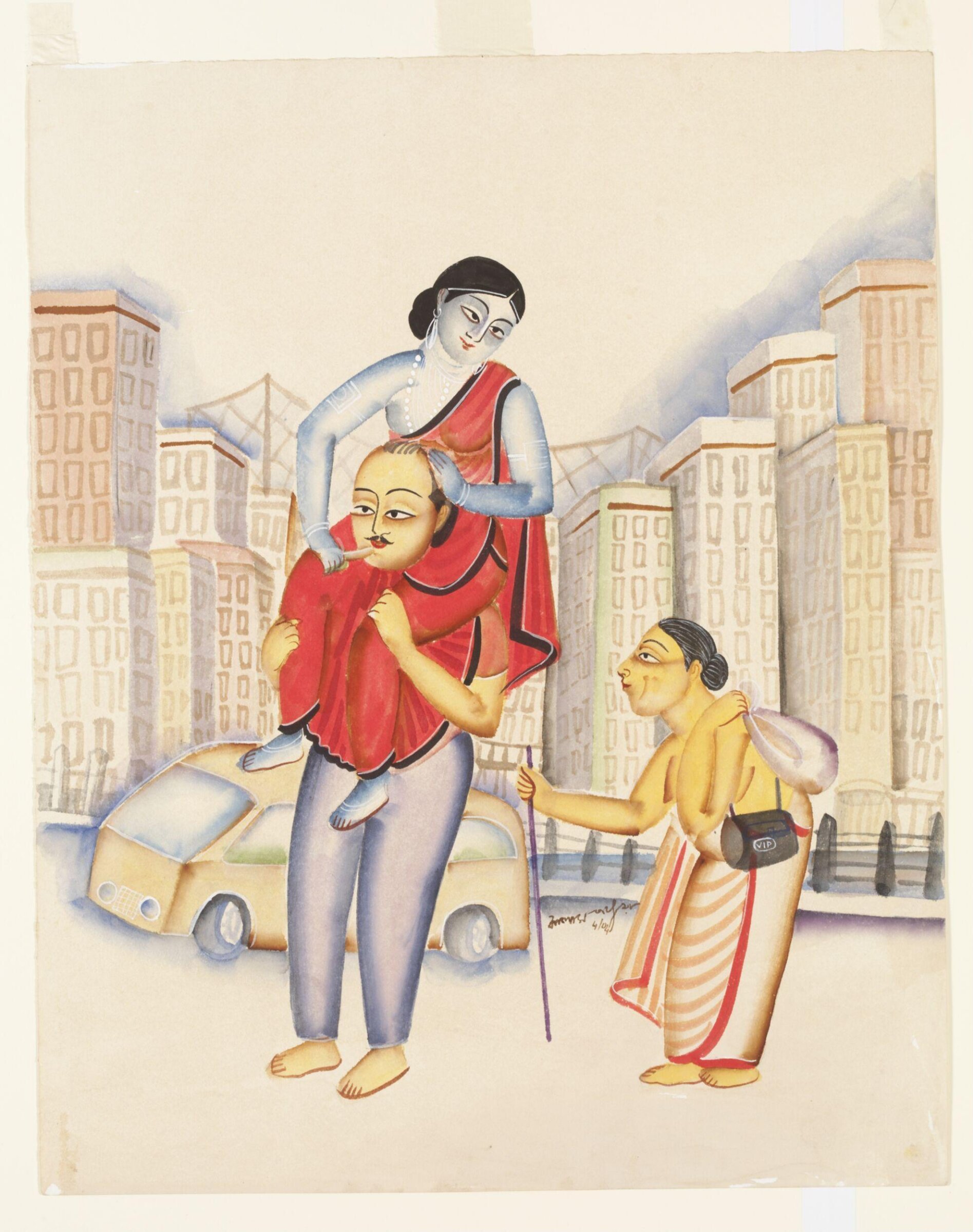 Revisiting Kaliyug, Kalam Patua, 2004