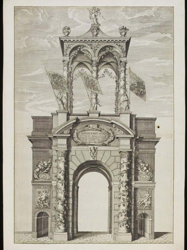 The Entertainment of his Most Excellent Majestie Charles II, in his Passage through the City of London to his Coronation by David Loggan