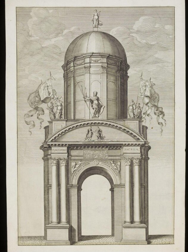 The Entertainment of his Most Excellent Majestie Charles II, in his Passage through the City of London to his Coronation by David Loggan
