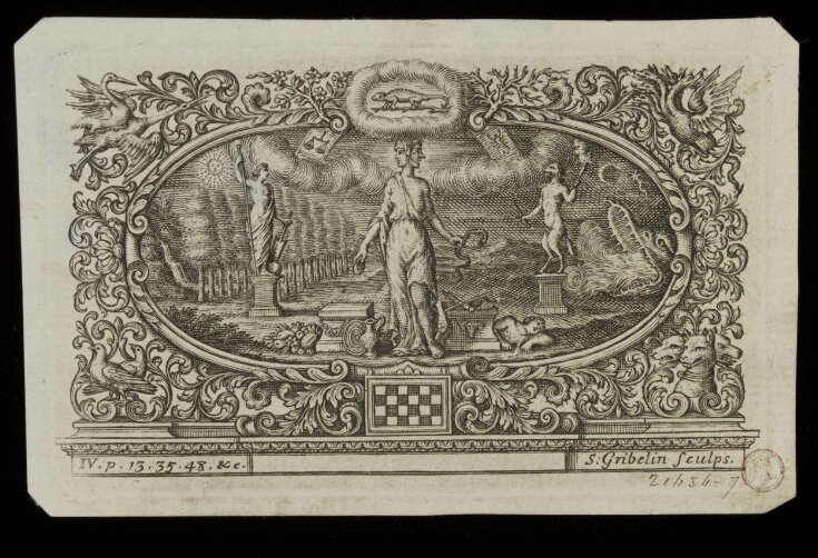 Engraving Gribelin Simon Gribelin V&A Explore The Collections