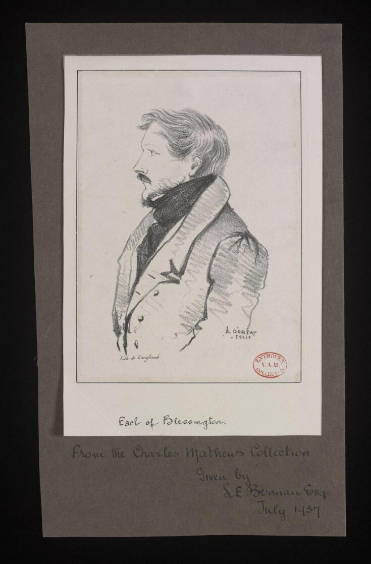 Earl of Blessington image