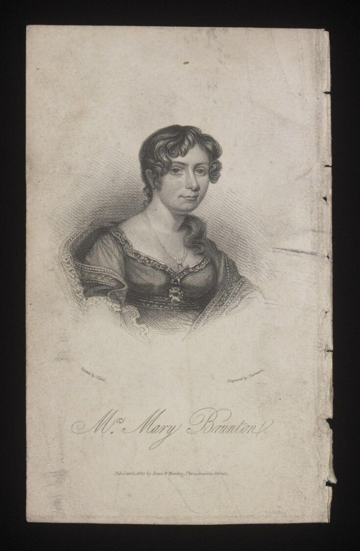 Mrs Mary Brunton image