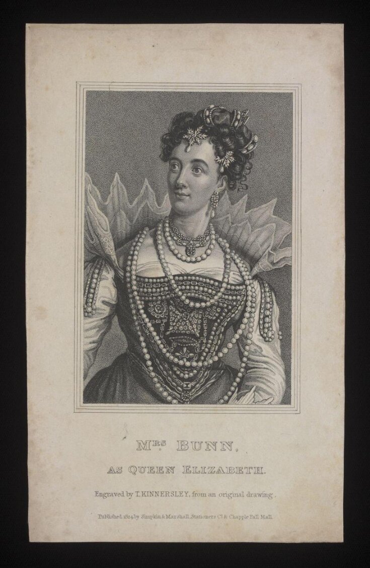 Mrs Bunn as Queen Elizabeth top image