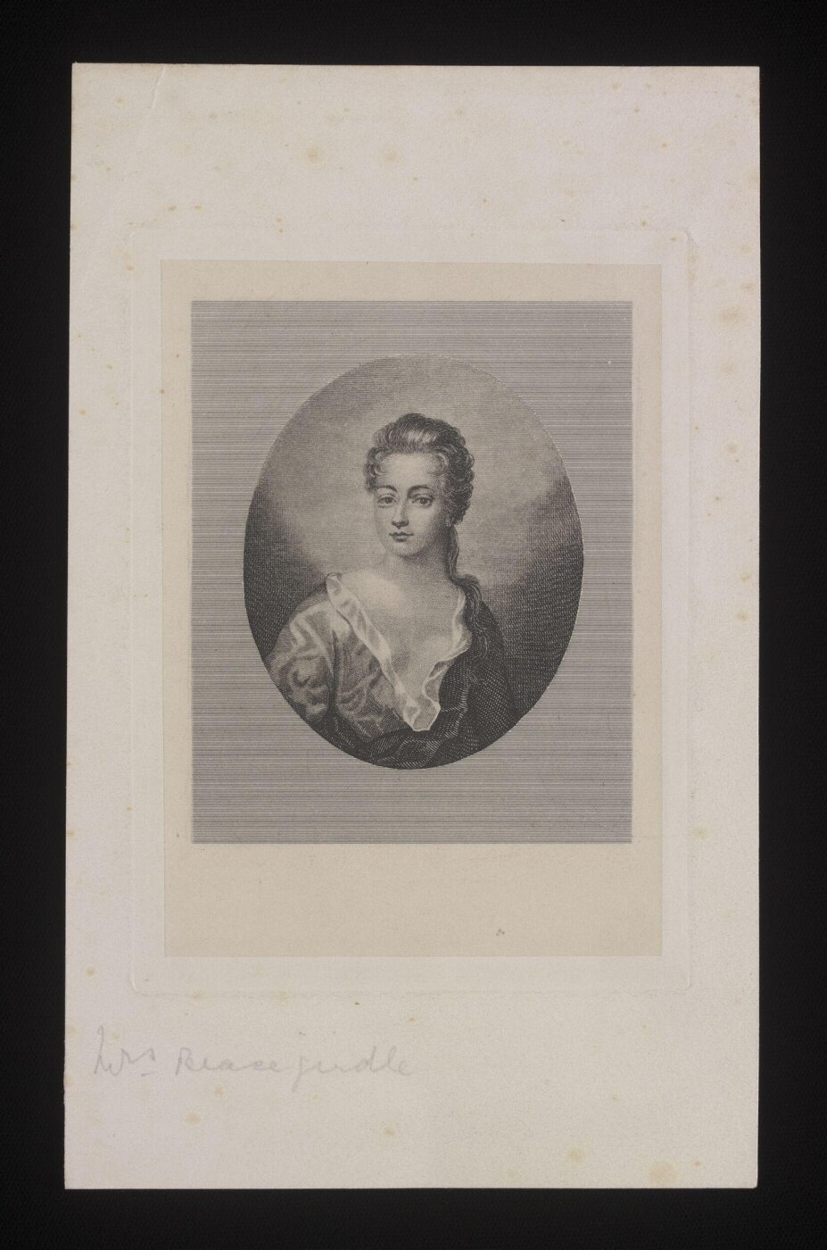 Unknown, Mrs Bracegirdle
