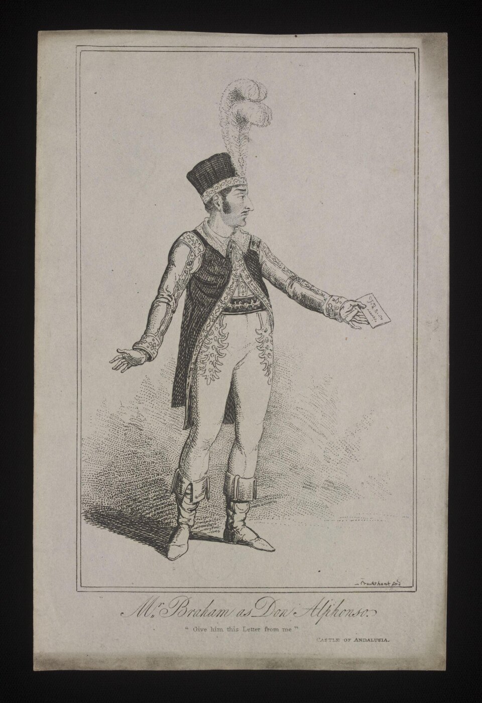 Cruikshank, George, Mr Braham as Don Alphonso