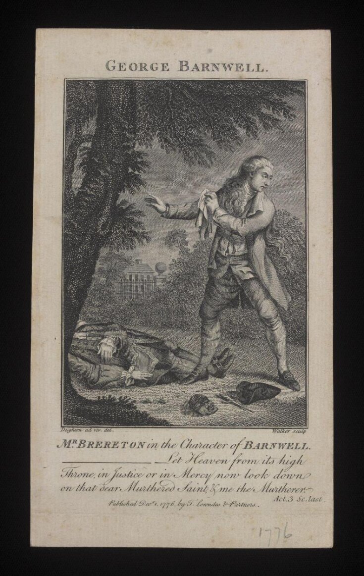 Mr Brereton in the Character of Barnwell image