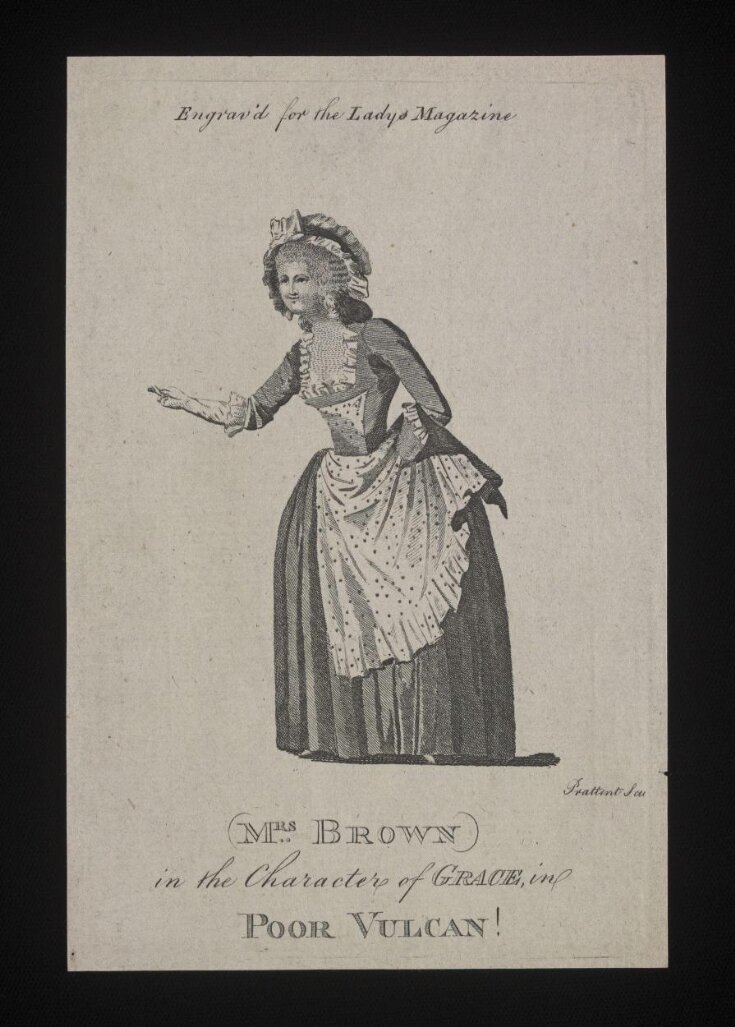 Mrs BROWN in the Character of GRACE in <i>POOR VULCAN!</i> image