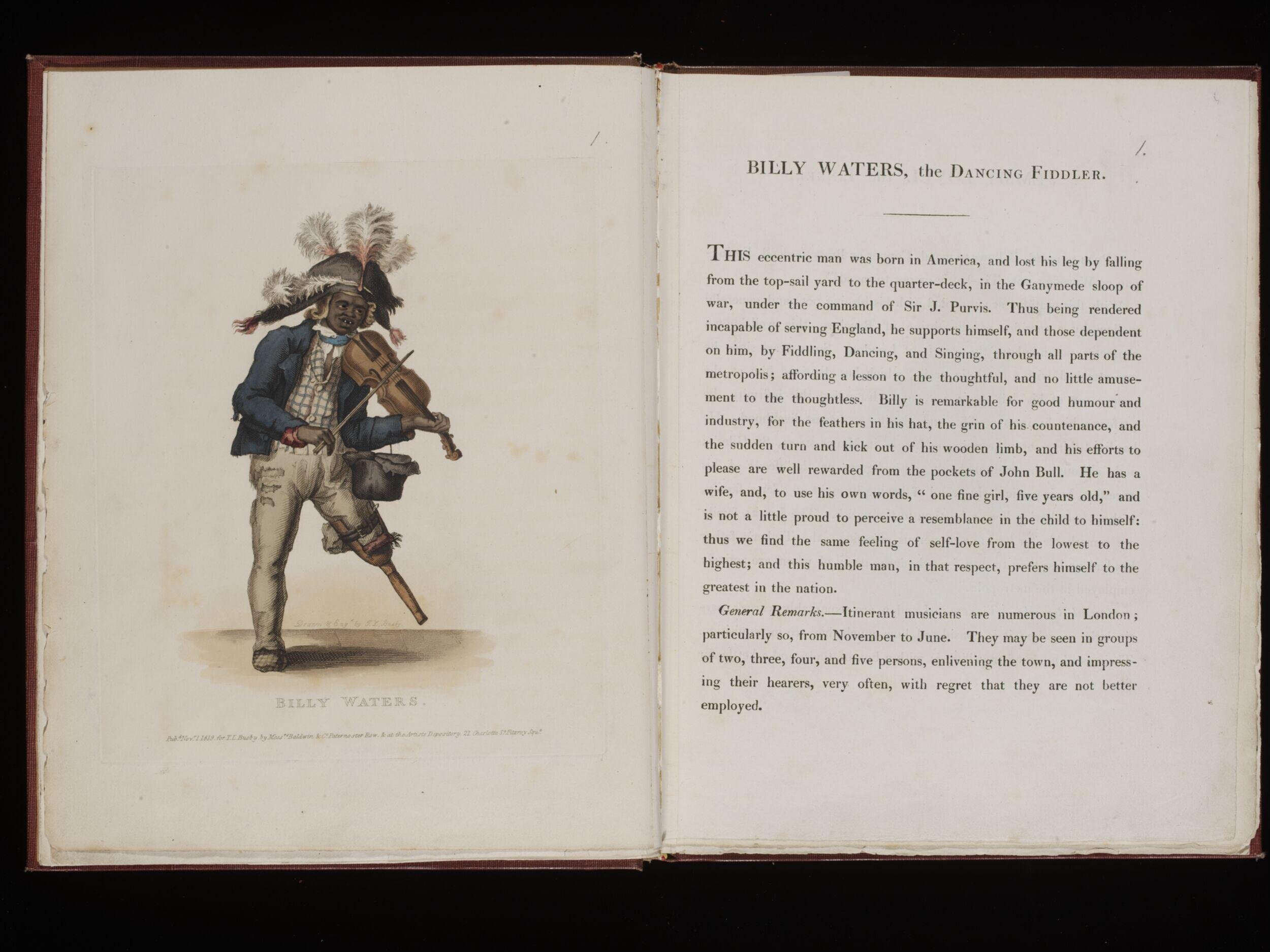 Costume of the lower orders of London