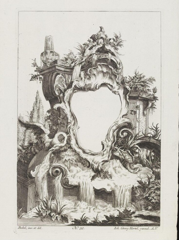 Fontaines en forme de Cartouche top image