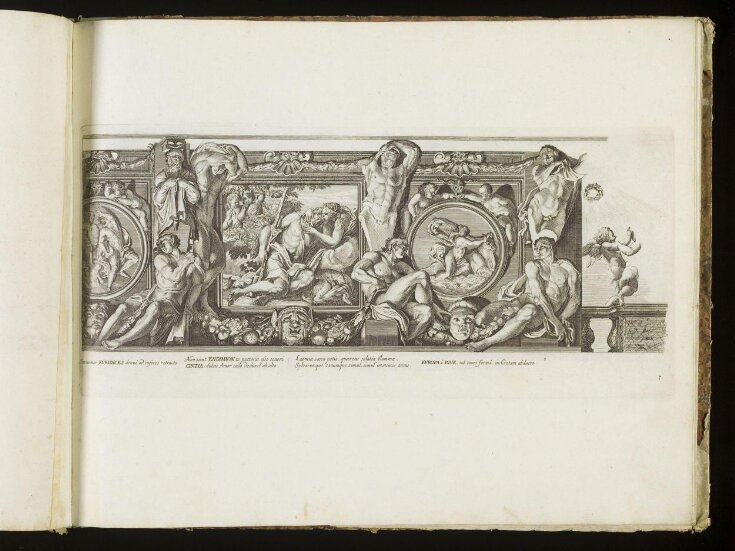 Abbildungen und Bilde in der Farnesischen Galerie der Durchlauchtigsten Herzogs zu Parma [...] von Annibal Carracio top image