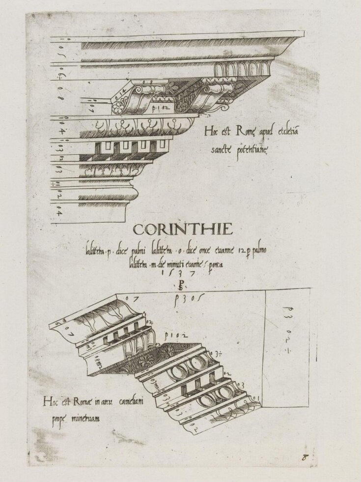 Two Corinthian cornices top image