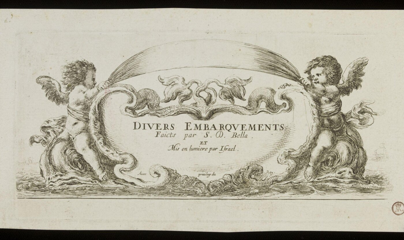 Stefano della Bella, Raccolta di varii cappriccii et nove inventioni di cartelle et ornamenti